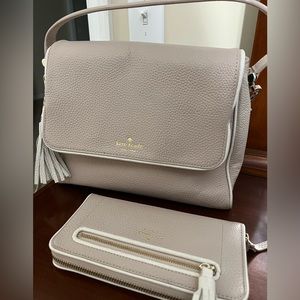 Kate Spade Crossbody with Matching Zipper Wallet
